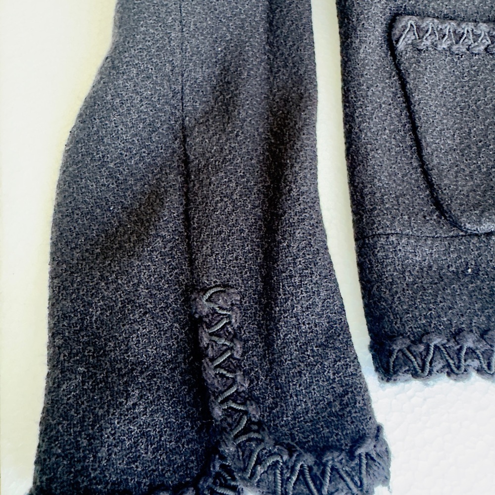 Black Textured Jacket - Picture 4 of 10